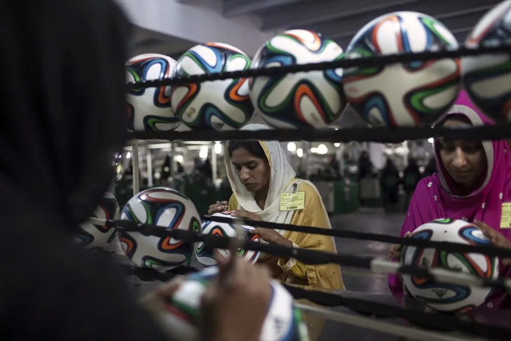 Inside the Pakistani Factory that Makes World Cup Soccer Balls