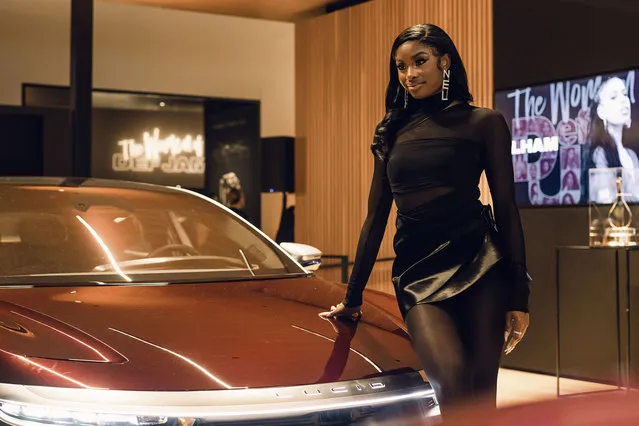 American rapper Coco Jones attends Def Jam Recordings, In Partnership With Lucid Motors, Hosts The Women Of Def Jam, A Celebration In Honor Of Women's History Month at Lucid Motors Beverly Hills on March 28, 2022 in Beverly Hills, California. (Photo by Jack Hammer/startraksphoto.com)