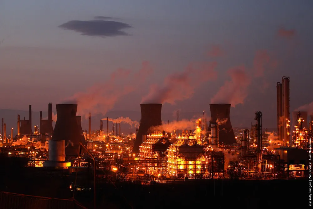 The Sun Sets on Grangemouth Oil Refinery