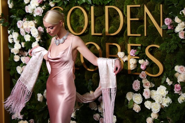 Anya Taylor-Joy attends the 82nd Golden Globe Awards in Beverly Hills, California, U.S., January 5, 2025. (Photo by Daniel Cole/Reuters)
