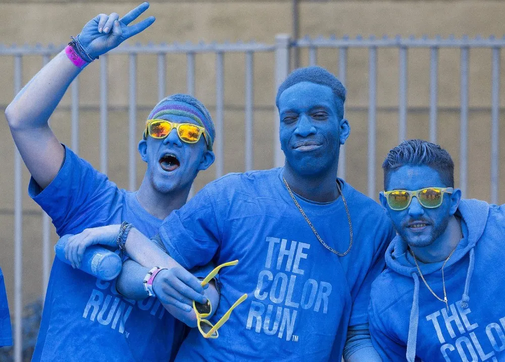 Color Run in Brussels