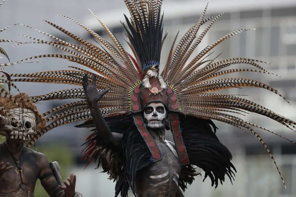 Day of the Dead Parade in Mexico's Capital