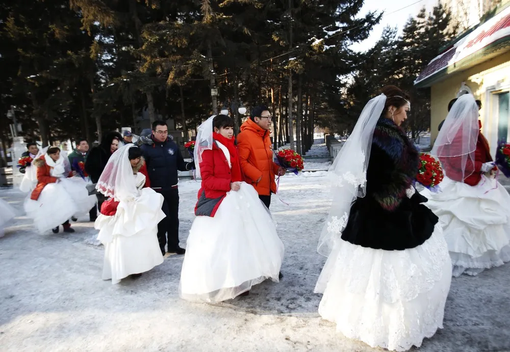 Group Wedding Ceremony in Harbin