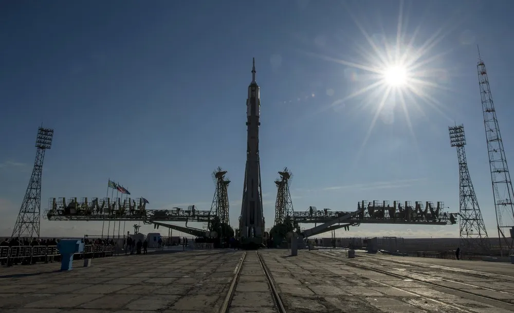 Soyuz TMA-16M – Preparing to Launch