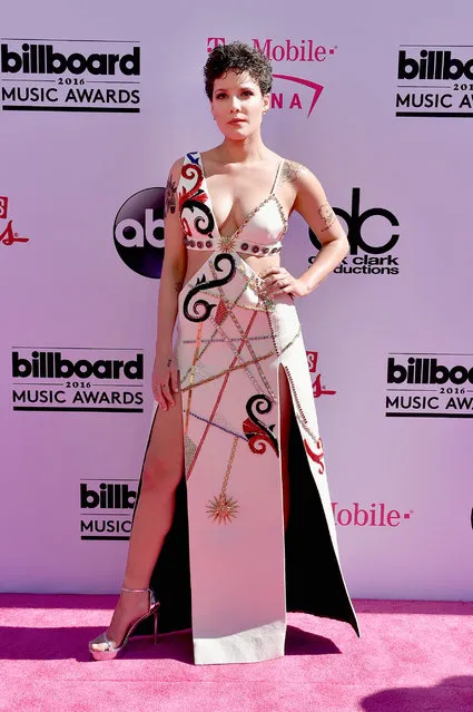 Singer Halsey attends the 2016 Billboard Music Awards at T-Mobile Arena on May 22, 2016 in Las Vegas, Nevada. (Photo by David Becker/Getty Images)