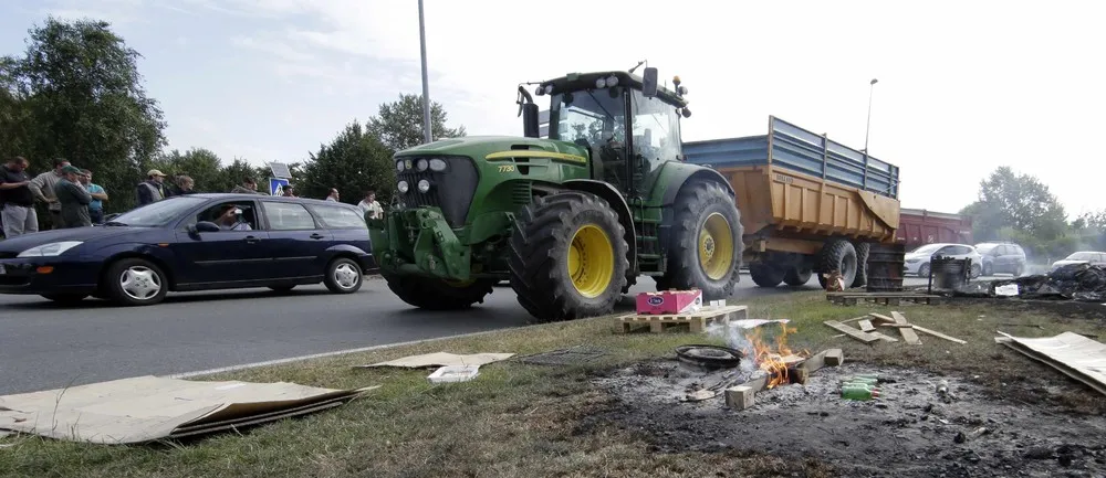 Angry French Farmers