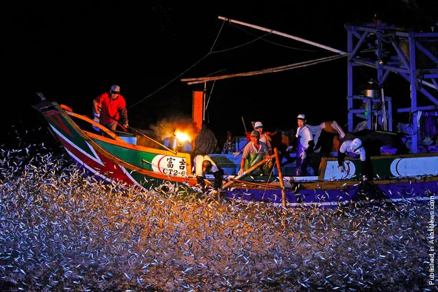 “Sulfuric Fire Festival”, honorable mention in Places category. Once a year, Formosa fishermen's unique sulfuric fire fishing ritual is handed down from generation to generation. Location: Taipei