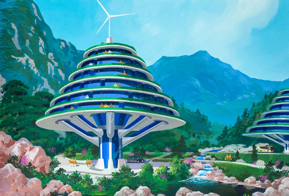 How North Korean Architects Envision the Future