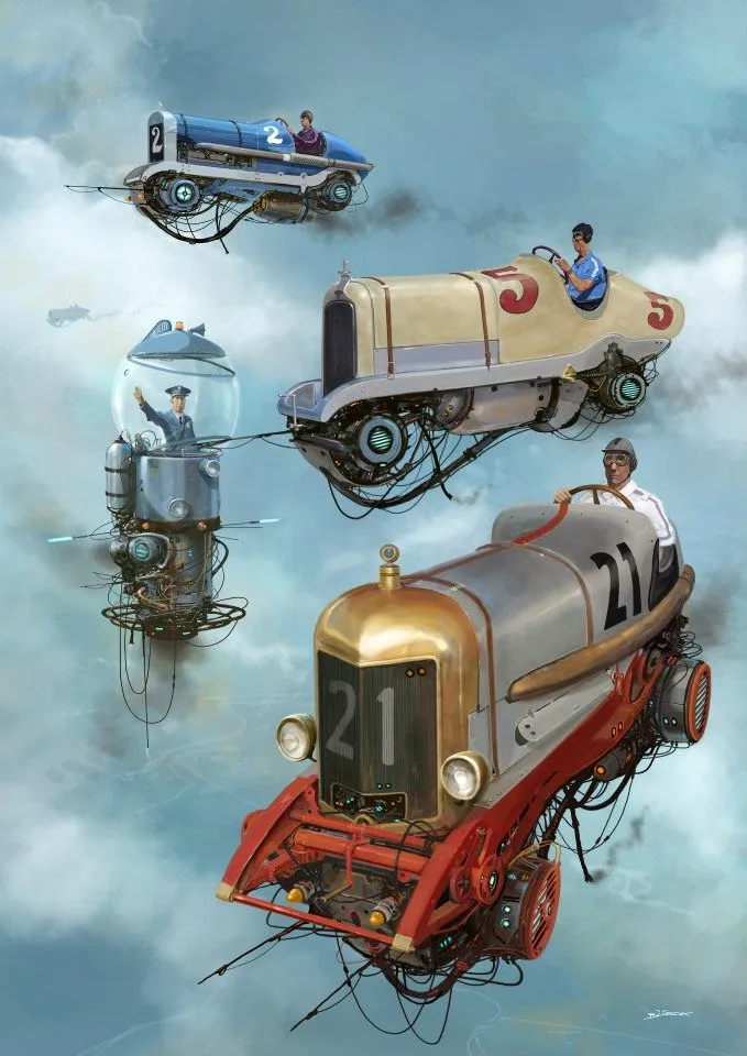 Flying Cars by Alejandro Burdisio