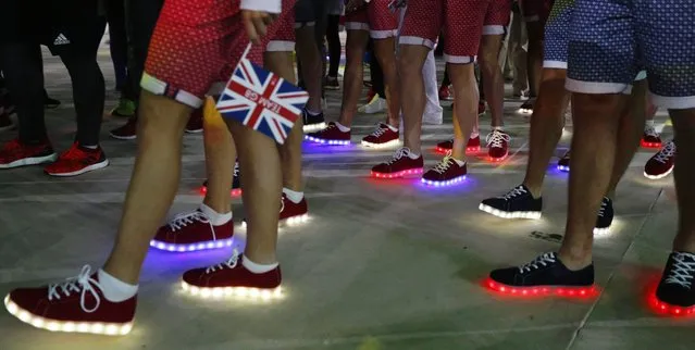 Athletes of Britain attend the Closing Ceremony of the Rio 2016 Olympic Games at the Maracana Stadium in Rio de Janeiro, Brazil, 21 August 2016. (Photo by Sergei Ilnitsky/EPA)