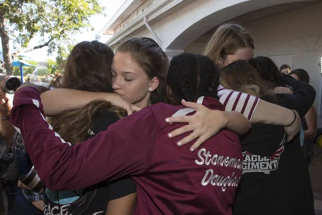 The Church United of South Florida holds a prayer vigil at Parkridge Baptist Church for the tragic shooting at Marjory Stoneman Douglas High School in Parkland Florida. Thursday, February 15th, 2018 (Photo by Anthony Causi)