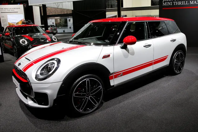 The Mini Clubman John Cooper Works is displayed on media day at the Paris auto show, in Paris, France, September 30, 2016. (Photo by Benoit Tessier/Reuters)