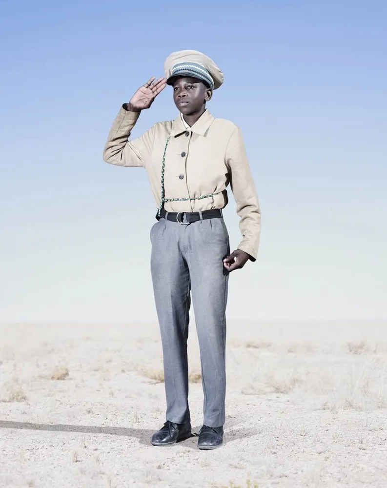«Conflict and Costume in Namibia» by Jim Naughten