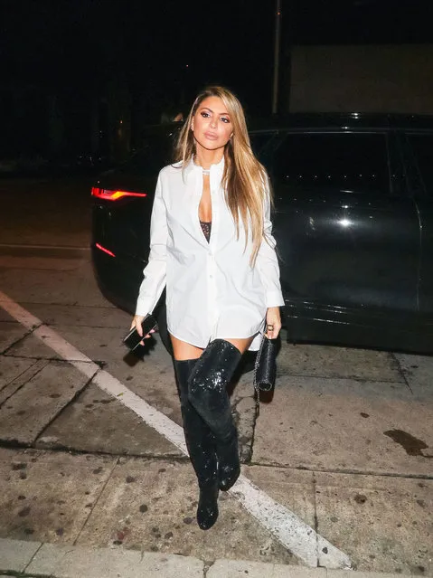 Larsa Pippen is seen on February 20, 2019 in Los Angeles, California. (Photo by gotpap/Bauer-Griffin/GC Images)