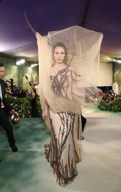 American singer-songwriter Lana Del Rey attends The 2024 Met Gala Celebrating “Sleeping Beauties: Reawakening Fashion” at The Metropolitan Museum of Art on May 06, 2024 in New York City. (Photo by Kevin Mazur/MG24/Getty Images for The Met Museum/Vogue)