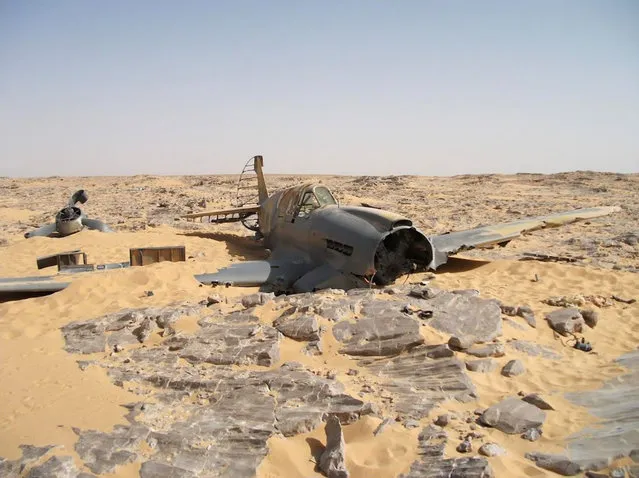 Second World War Fighter Plane Found Preserved In The Sahara