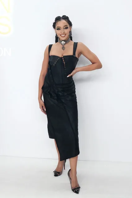 American singer Tinashe attends the 2022 CFDA Awards at Casa Cipriani on November 07, 2022 in New York City. (Photo by Taylor Hill/FilmMagic)