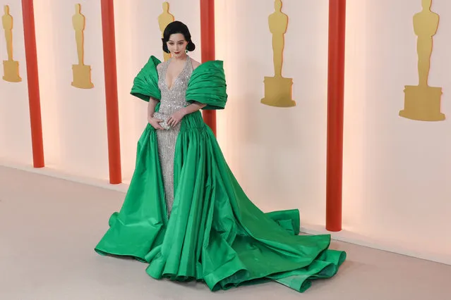 Chinese actress Fan Bingbing attends the 95th Annual Academy Awards on March 12, 2023 in Hollywood, California. (Photo by Kayla Oaddams/WireImage)