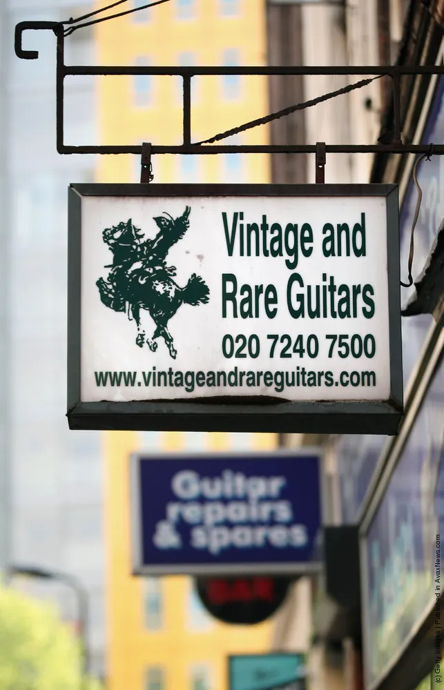 The Music Stores And Recording Studios Of Denmark Street.