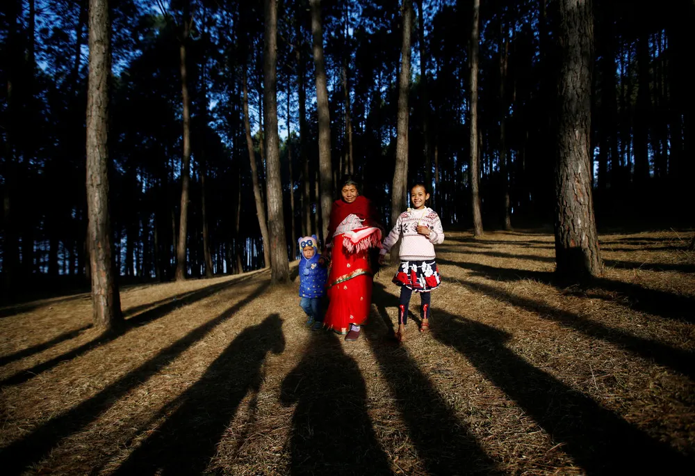 Nepalese Hindu Devotees