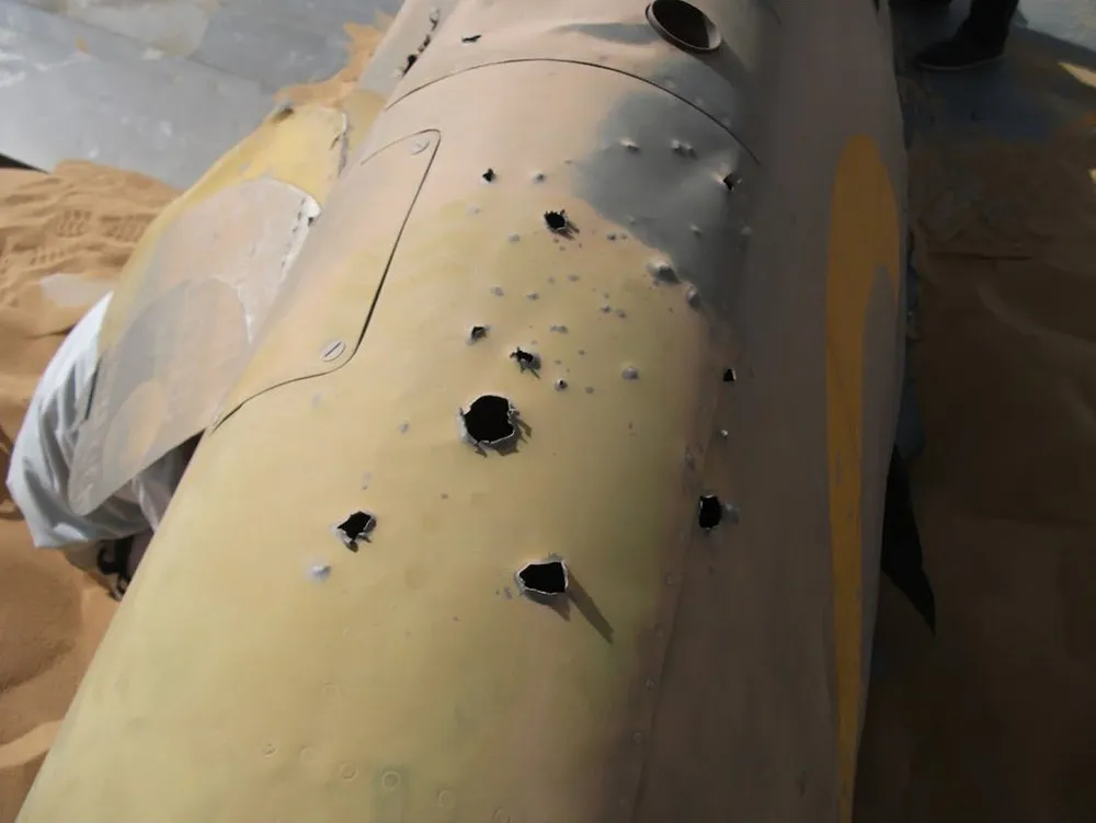 Second World War Fighter Plane Found Preserved In The Sahara