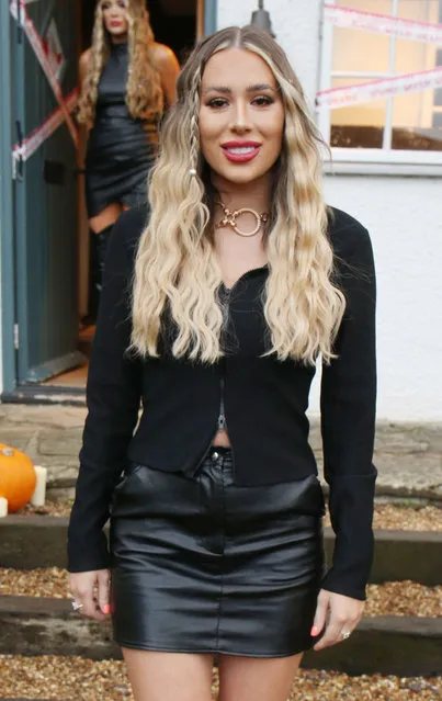 Towie girl Frankie Sims at the Halloween Special “The Only Way is Essex” TV show filming in Essex, United Kingdom on October 25, 2020. (Photo by Beretta/Sims/Rex Features/Shutterstock)