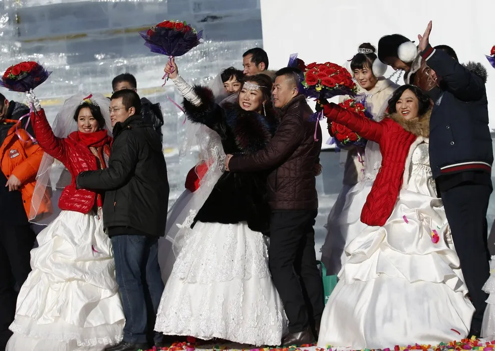 Group Wedding Ceremony in Harbin