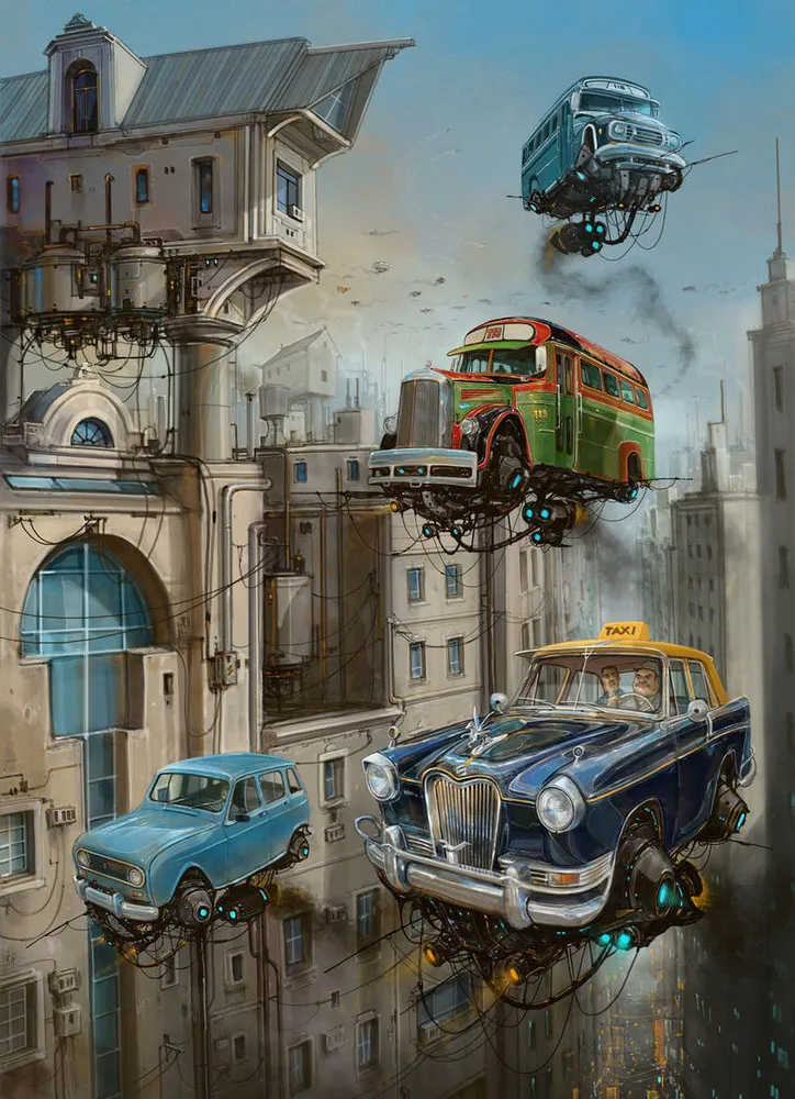 Flying Cars by Alejandro Burdisio
