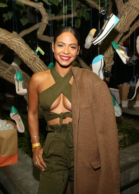 Christina Milian attends NYLON's Annual It Girl Party at The Ace Hotel Sponsored By Call It Spring on October 11, 2018 in Los Angeles, California. (Photo by Jesse Grant/Getty Images for NYLON)