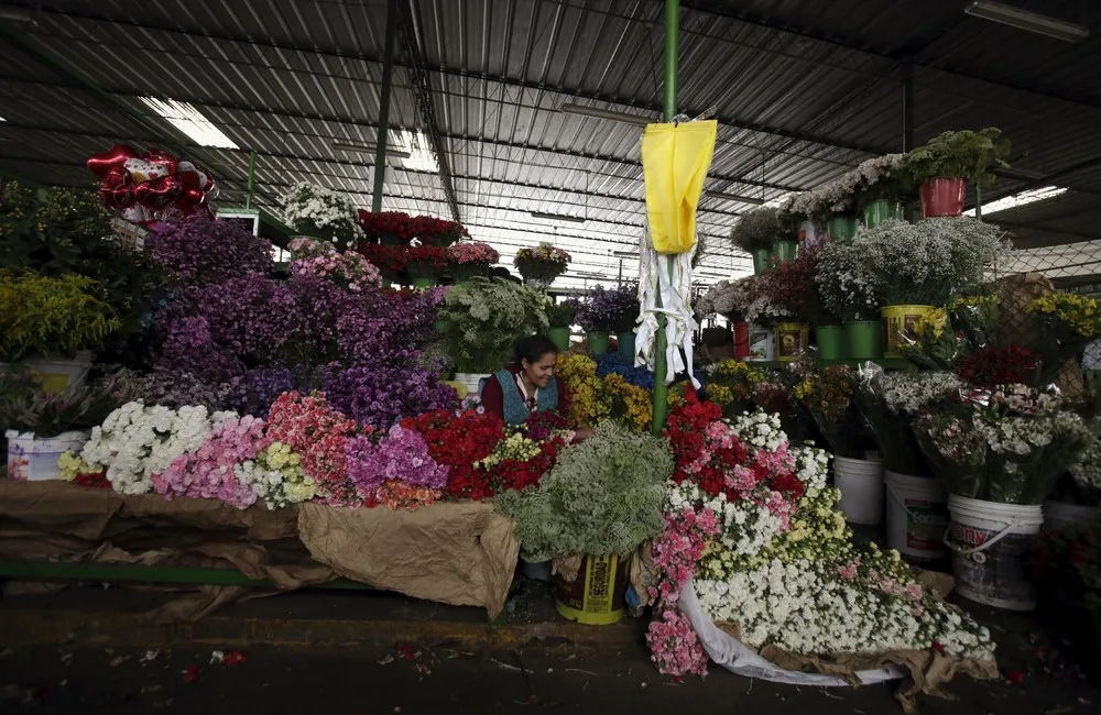 A Flower Market in Lima