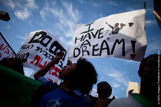 Israelis Of Ethiopian Origin Protest Racism In Kiryat Malakhi