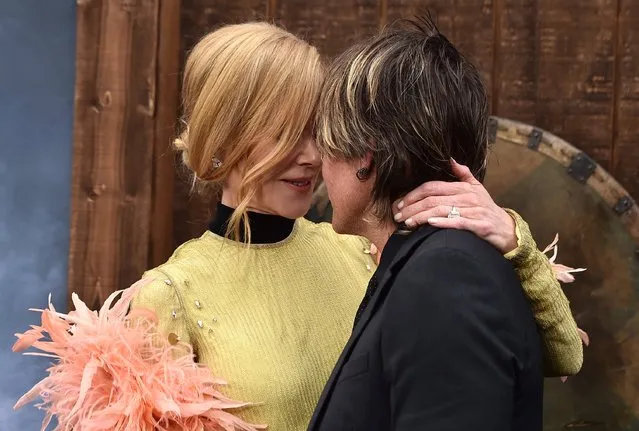American-Australian actress Nicole Kidman, left, and Australian-American musician Keith Urban arrive at the Los Angeles premiere of “The Northman” on Monday, April 18, 2022, at TCL Chinese Theater. (Photo by Jordan Strauss/Invision/AP Photo)