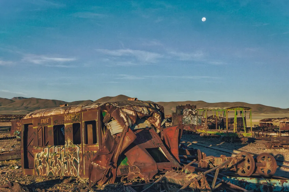 Bolivia's Train Graveyard