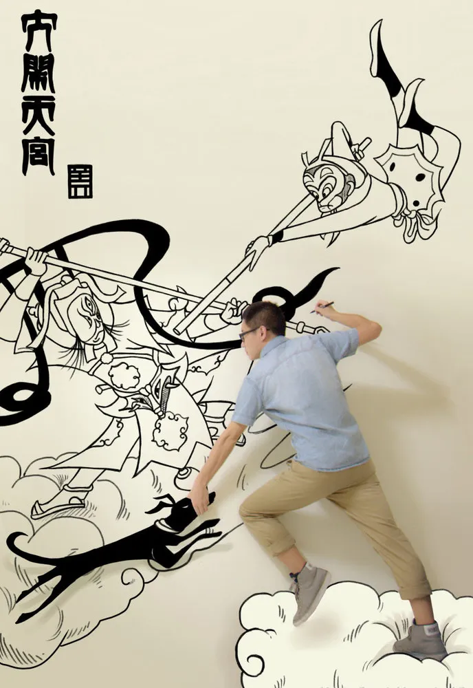 Comic Book Illustrations by Gaikuo-Captain Part 1