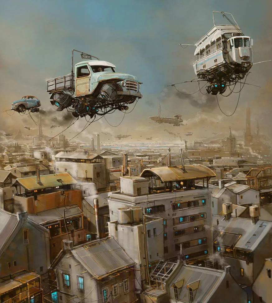 Flying Cars by Alejandro Burdisio
