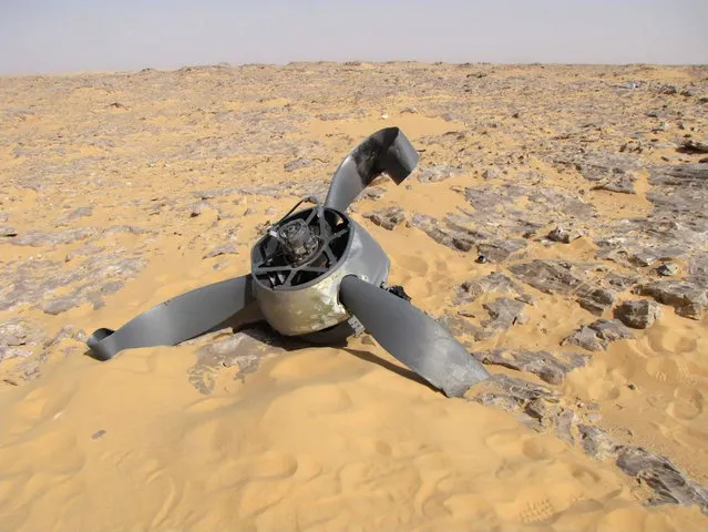 Second World War Fighter Plane Found Preserved In The Sahara