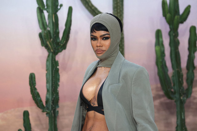 American singer-songwriter and actress Teyana Taylor attends the London premiere for the movie “One Battle After Another” in London on September 16, 2025. (Photo by Katie Collins/Reuters)