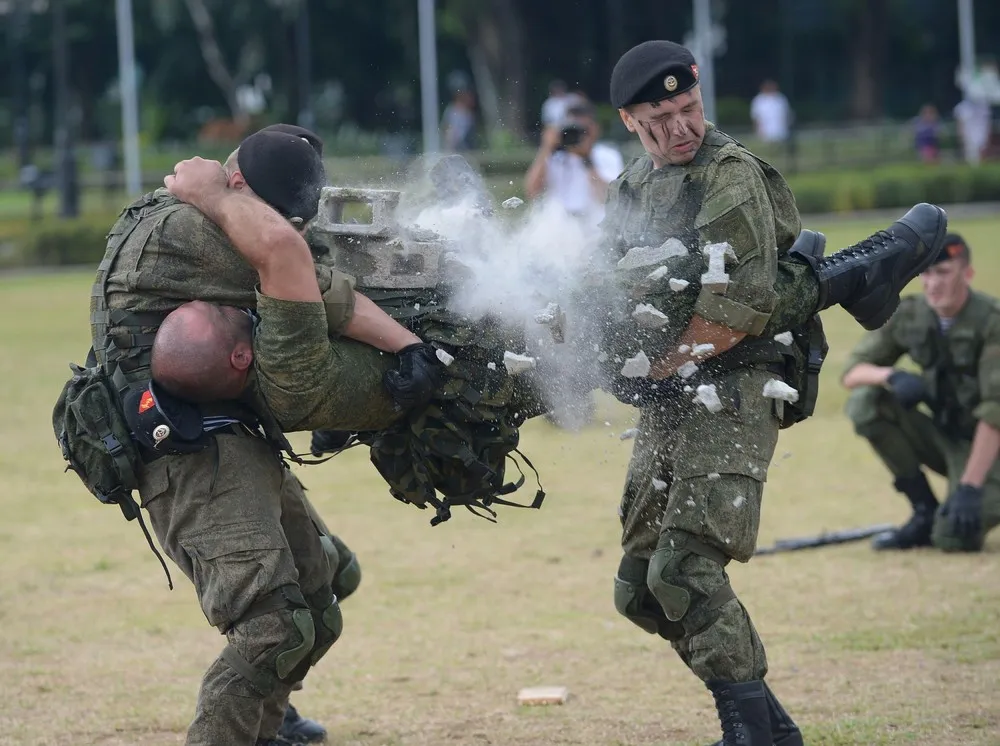 Russian Marines in the Philippines