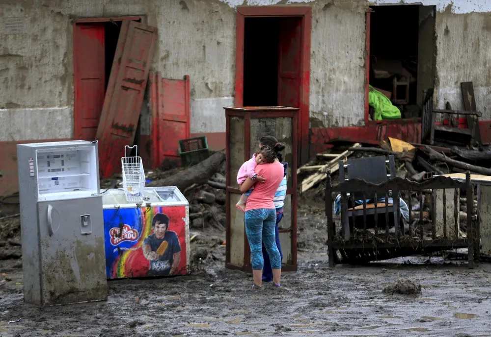 Mudslide Sweep Away Homes in Colombia