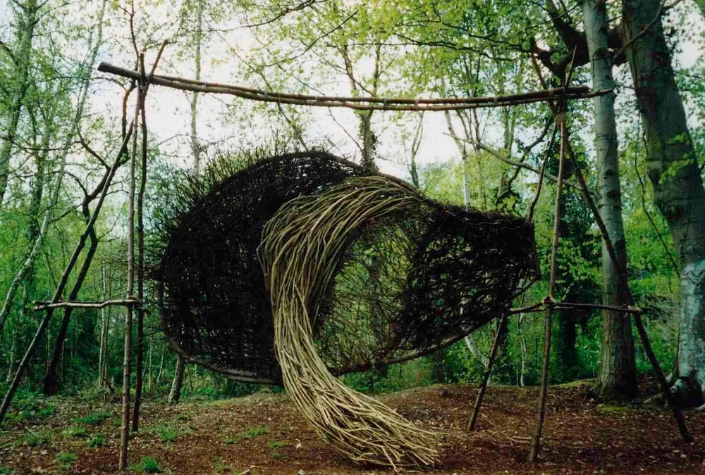 Forest Sculptor Spencer Byles