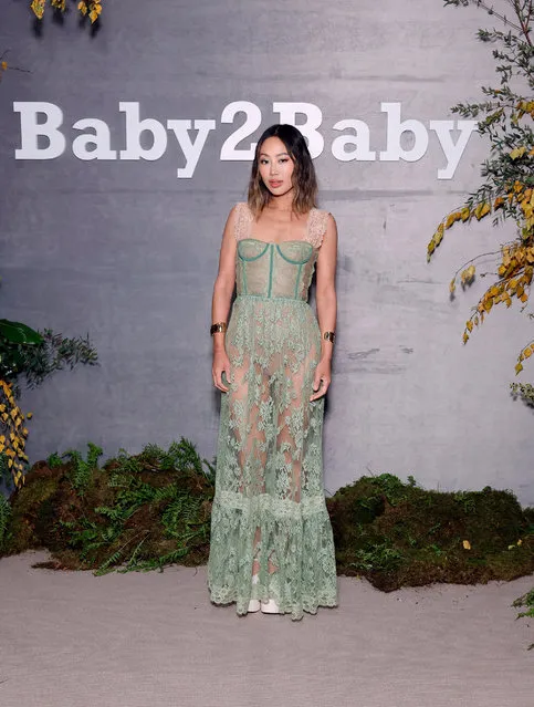 American fashion blogger and fashion designer Aimee Song attends the 2022 Baby2Baby Gala presented by Paul Mitchell at Pacific Design Center on November 12, 2022 in West Hollywood, California. (Photo by Stefanie Keenan/Getty Images for Baby2Baby)