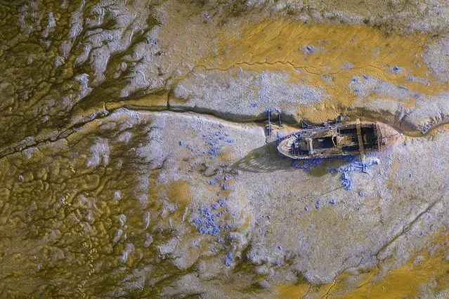Derelict Boat from Above, in the aerial category. (Photo by Ewan J. Richards/Kolari Vision)