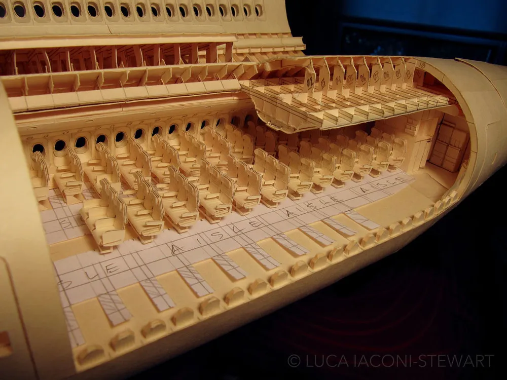  Realistic Paper Boeing 777 by Luca Laconi Stewart
