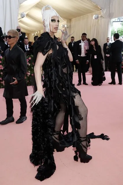 Aquaria attends the 2019 Met Gala celebrating “Camp: Notes on Fashion” at the Metropolitan Museum of Art on May 06, 2019 in New York City. (Photo by Mario Anzuoni/Reuters)