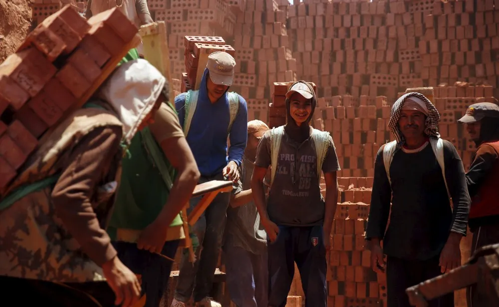A Traditional Brick Factory in Egypt