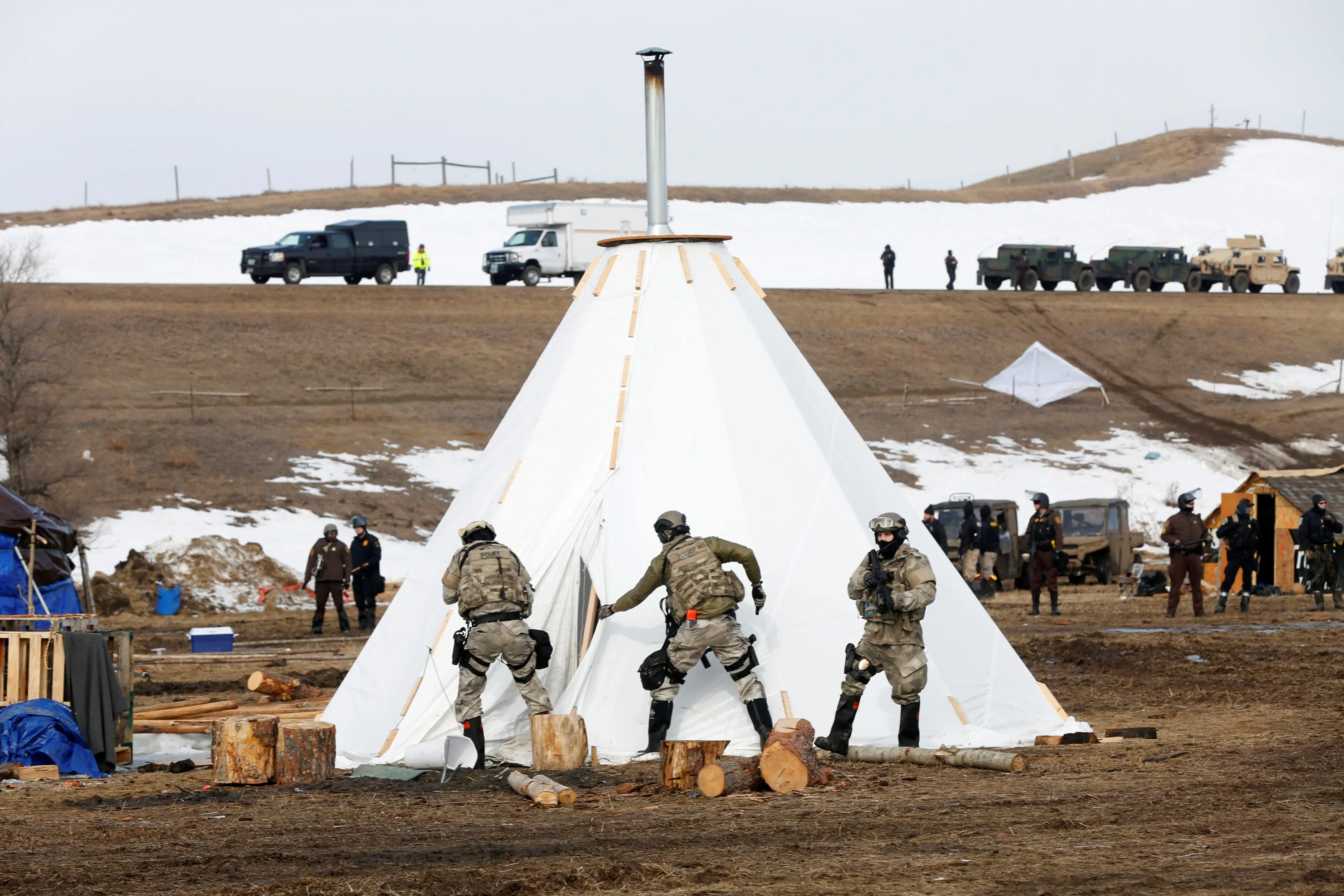 Pipeline Protest in North Dakota