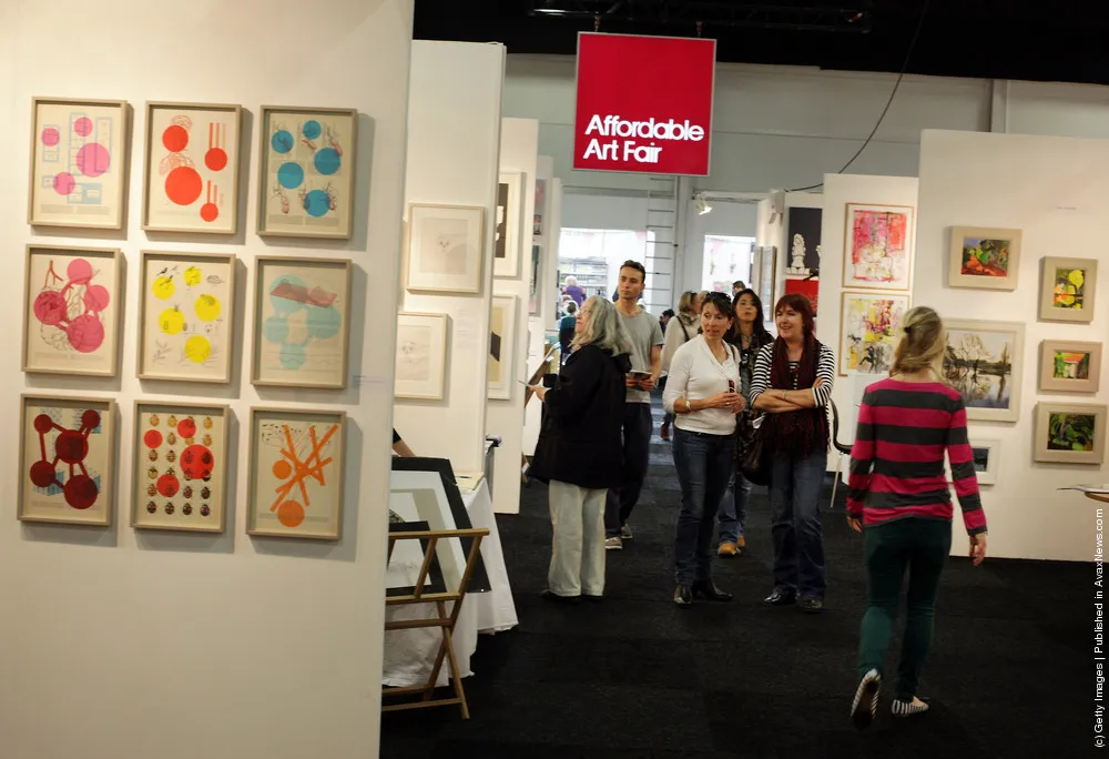 The Affordable Art Fair Spring Collection Gets Under Way in Battersea Park