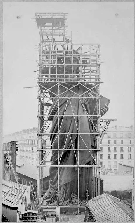 Statue of Liberty in Paris (1877-1885)
