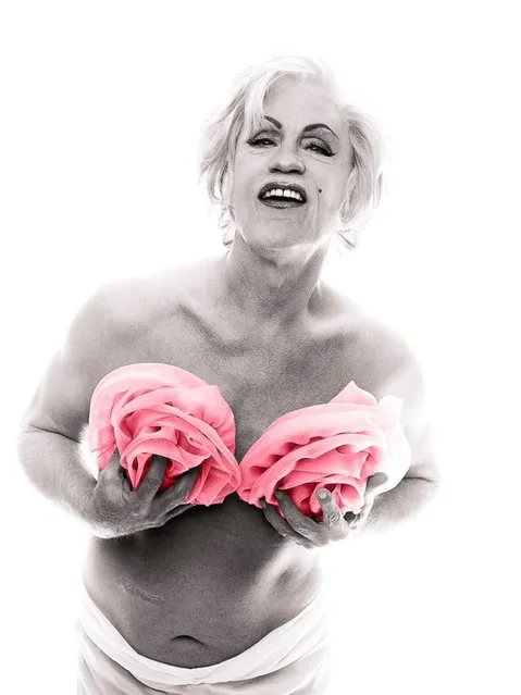 John Malkovich is seen as Marilyn Monroe in a re-creation of the iconic portrait taken by Bert Stern. The portrait series has already been enormously popular, with Sandro's studio being overwhelmed with requests. “In no possible way did I expect this”, Miller says. “I hadn't heard the word trending until this came out”. (Photo by Sandro Miller/Catherine Edelman Gallery)