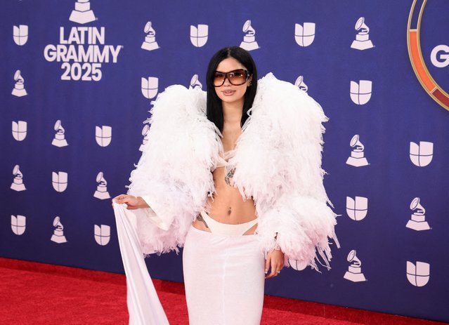Argentinas singer Taichu poses on the red carpet at the 26th Annual Latin Grammy Awards in Las Vegas, Nevada, U.S., November 13, 2025. (Photo by Ronda Churchill/Reuters)